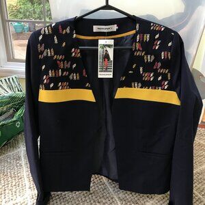 Woman jacket by HIPPOCAMPE. Made in France size 38